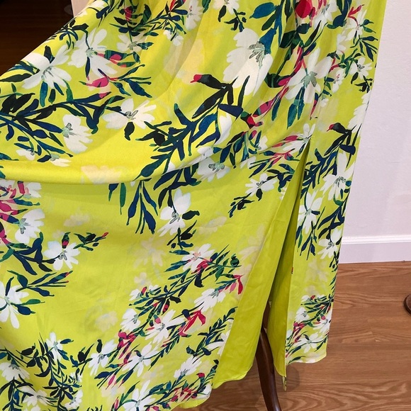 One33 Social Floral Halter Maxi Dress Size 6 - Picture 8 of 16